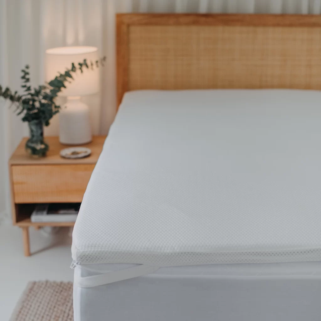 Bamboo Haus Mattress Topper with Charcoal Infused Memory Foam