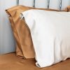 Terracotta and Natural Pillow Cases