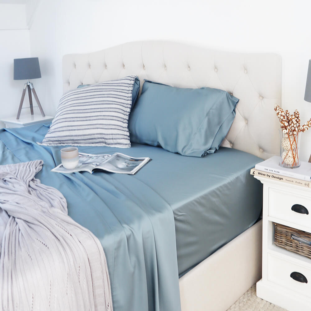 Bamboo Haus Mist Sheet Set
