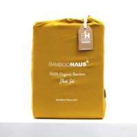 Bamboo Haus Mustard 100% Bamboo Sheet Set