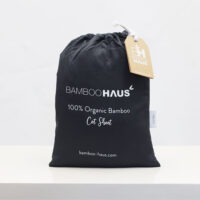 Bamboo Haus Charcoal Cotsheet