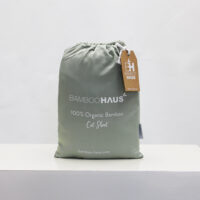 Bamboo Haus Olive Cotsheet