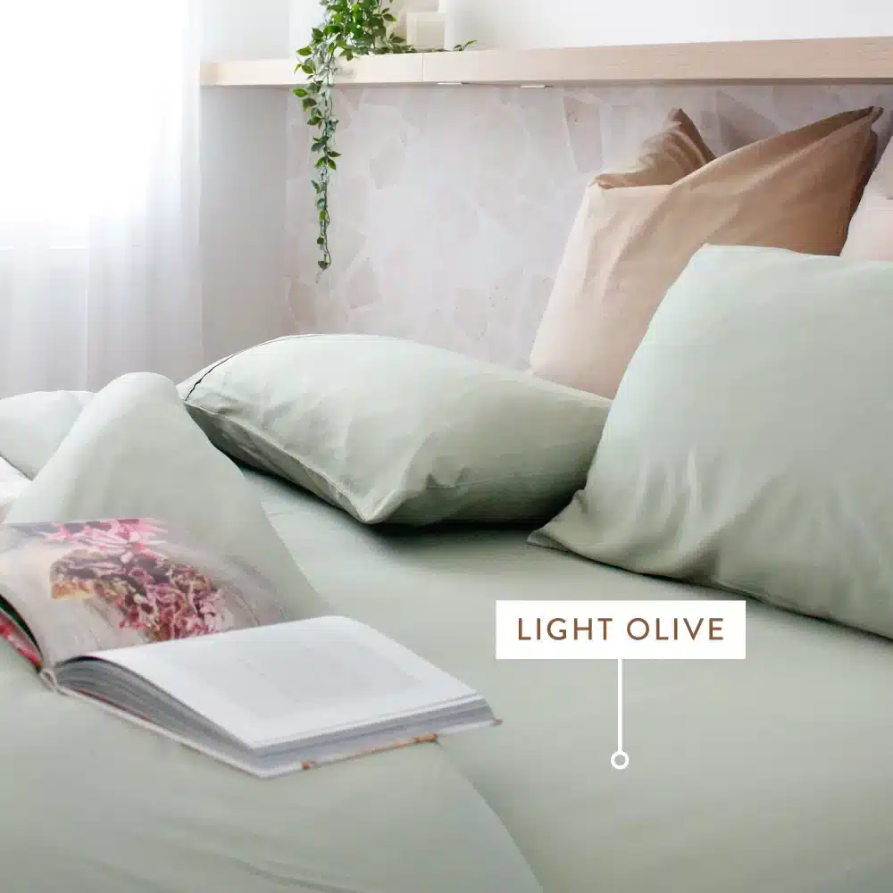 Bamboo Haus Sheet Set - Light Olive