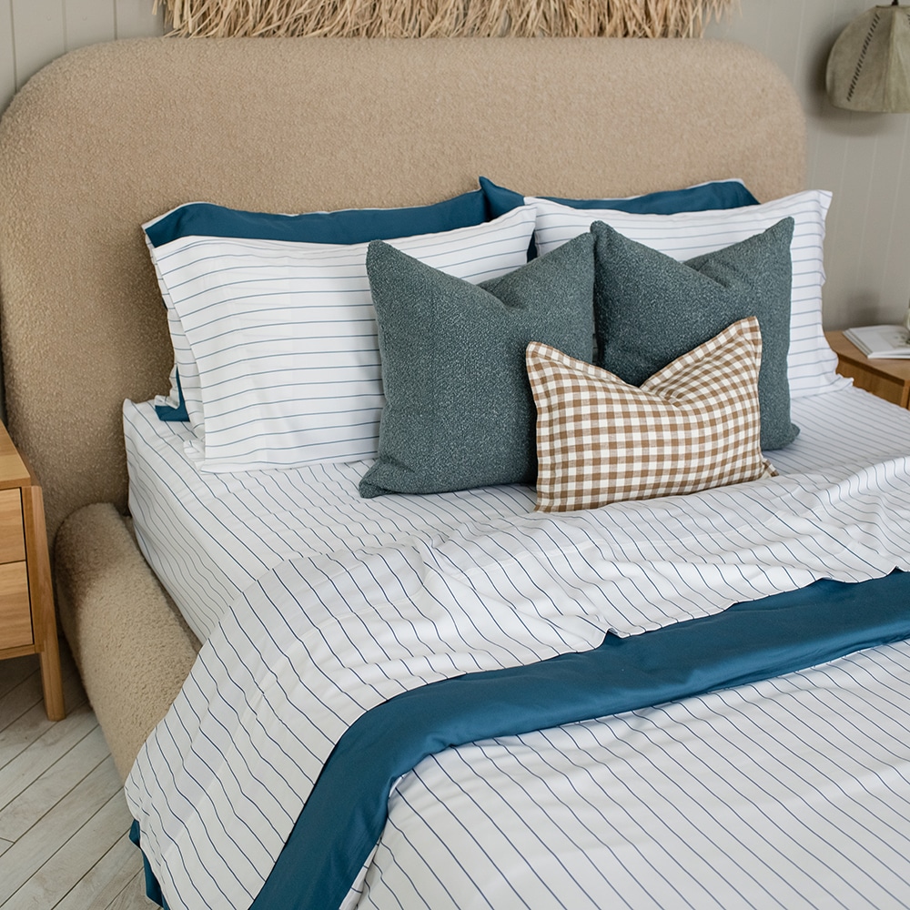 Bamboo Haus Ocean Stripe Pillowcases 4