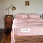 100% Bamboo Sheet Set - Coral