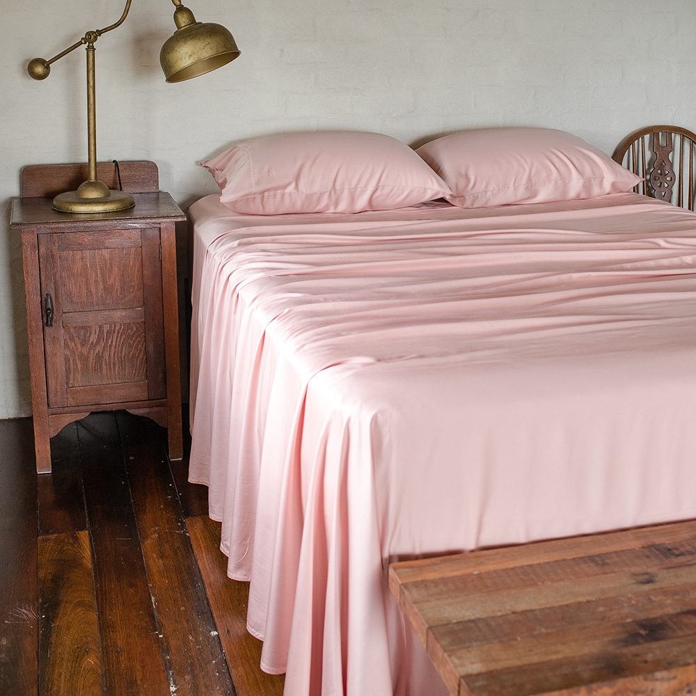 Bamboo Haus Coral Sheet Set 2